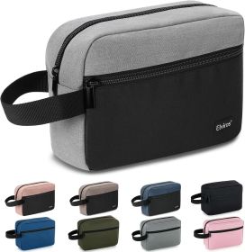 Elviros Travel Toiletry Bag for Men Hanging Toiletries Dopp Kit Small Bathroom Hygiene Tool and Medicine bag for Traveling Essential Shaving Pouc