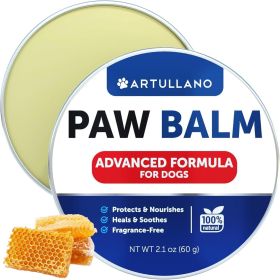 Dog Paw Balm Lick Safe Snout Soother Moisturizies Soothes & Nourishes Irritated Paw Pads and Dry Nose Protects from Cracks & Wounds Dog Feet Balm