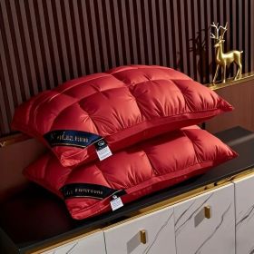 2pack  Bread Pillow-hote (Color: Red)